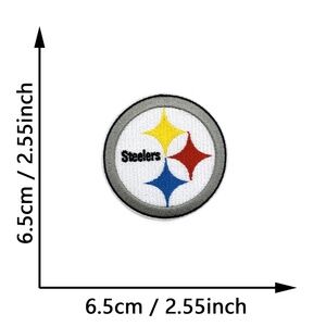 Pittsburgh Steelers NFL Patches DIY Football All Teams Embroidered